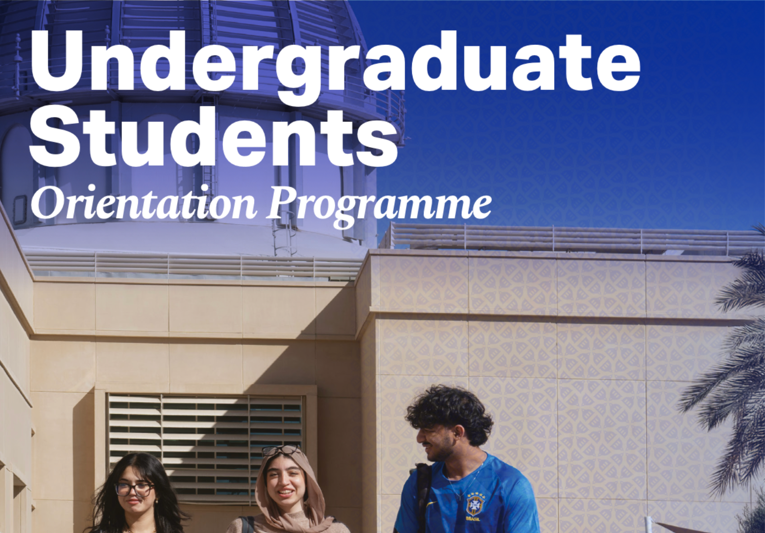 Orientation programme for UG students
