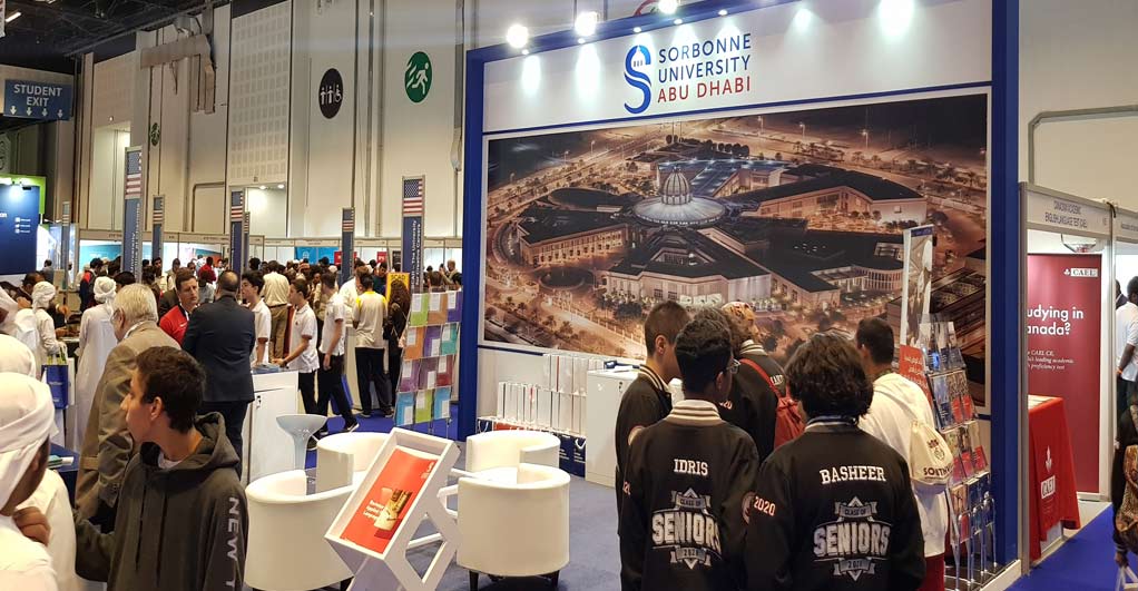 Sorbonne University Abu Dhabi participates in Najah Higher Education and Training fair 2019