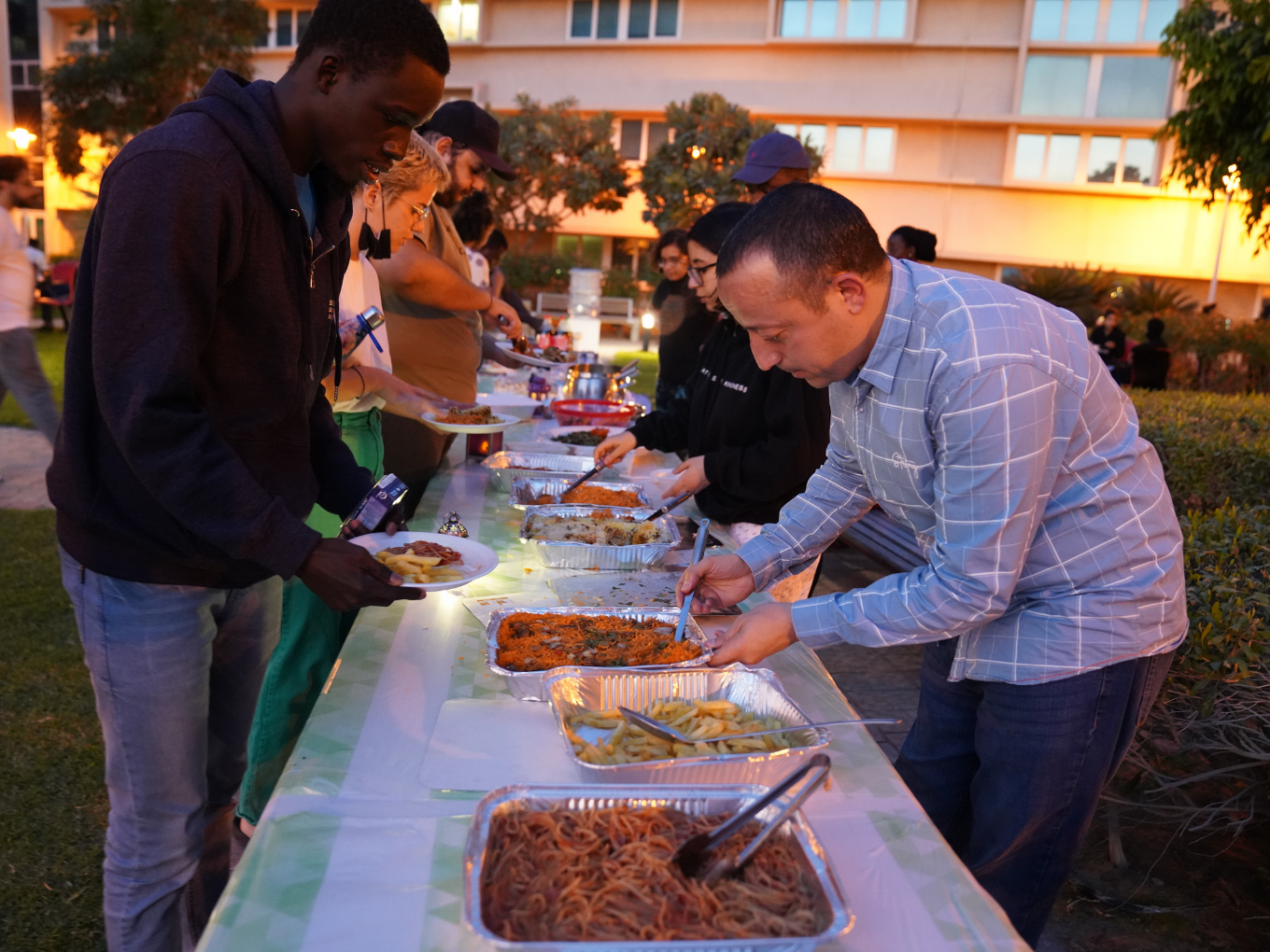 On-campus iftar