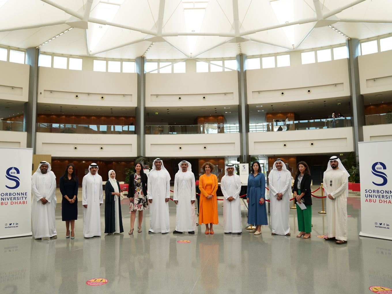 Sorbonne University Abu Dhabi celebrates the kick-off a promising collaboration with Abu Dhabi Media