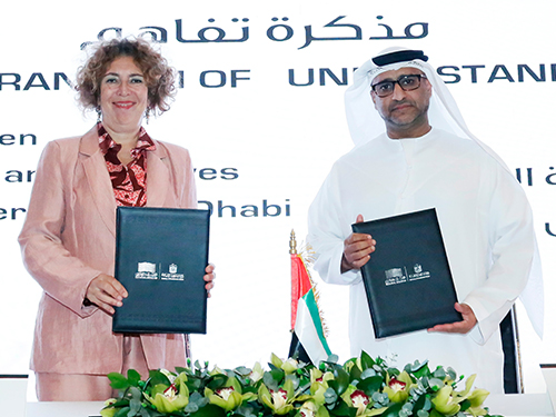 Signature d’un mémorandum d’accord entre L’université Sorbonne Abu Dhabi et La Bibliothèque et les Archives Nationales