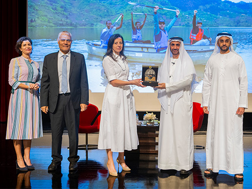 Sorbonne University Abu Dhabi organises a talk titled “A Sustainable Tomorrow Through the Eyes of the Green Sheikh”