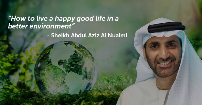 A sustainable tomorrow through the eyes of the Green Sheikh