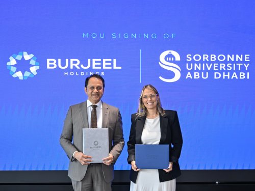  Sorbonne University Abu Dhabi et Burjeel Holdings scellent un partenariat pour faire progresser l’excellence académique, en matière de formation et de recherche dans le domaine de la santé.